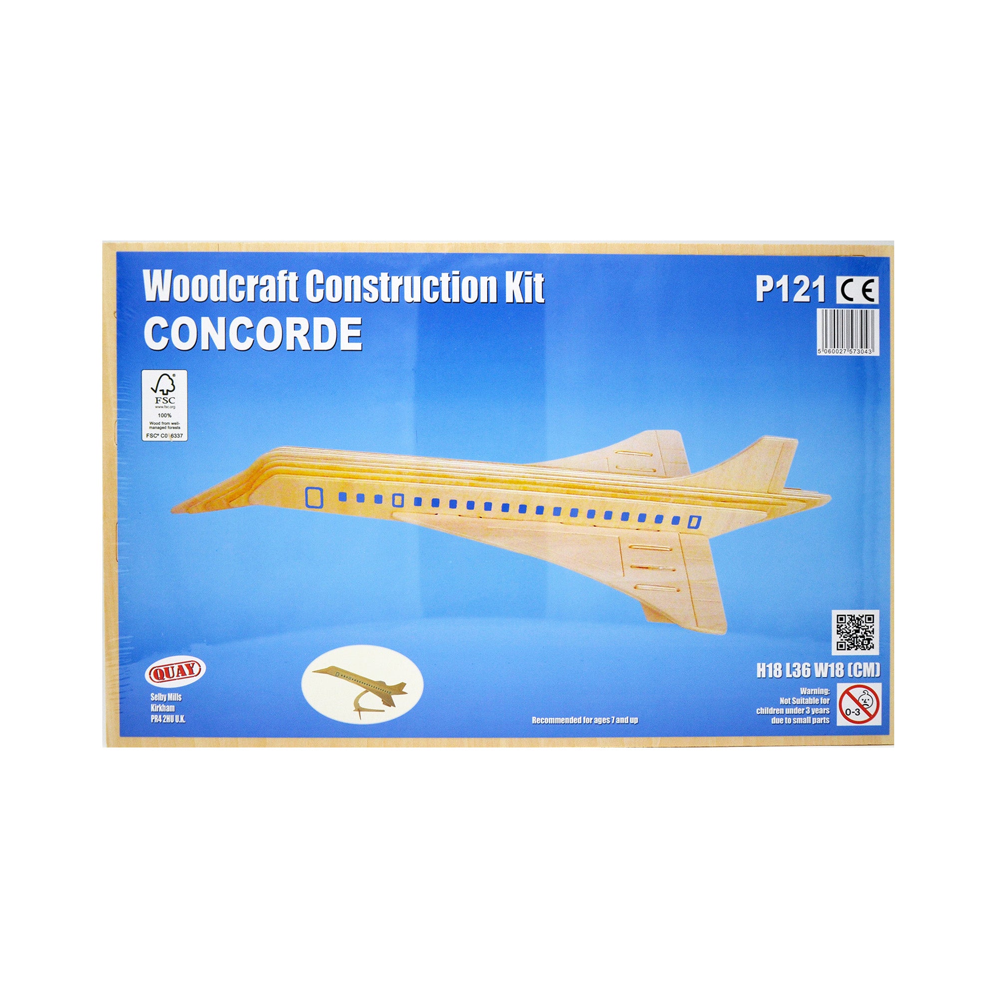 Puzzle tridimensionali in legno - Concorde