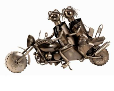 Portabottiglie - Coppia in Moto