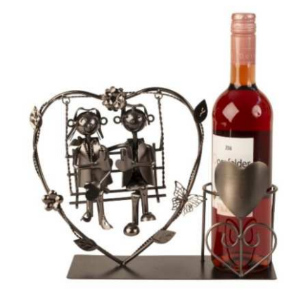 Portabottiglie - Coppia di Sposi