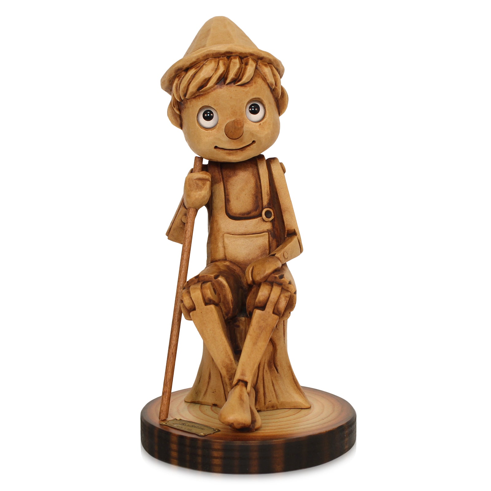 pinocchio in legno collezione momenti Bartolucci