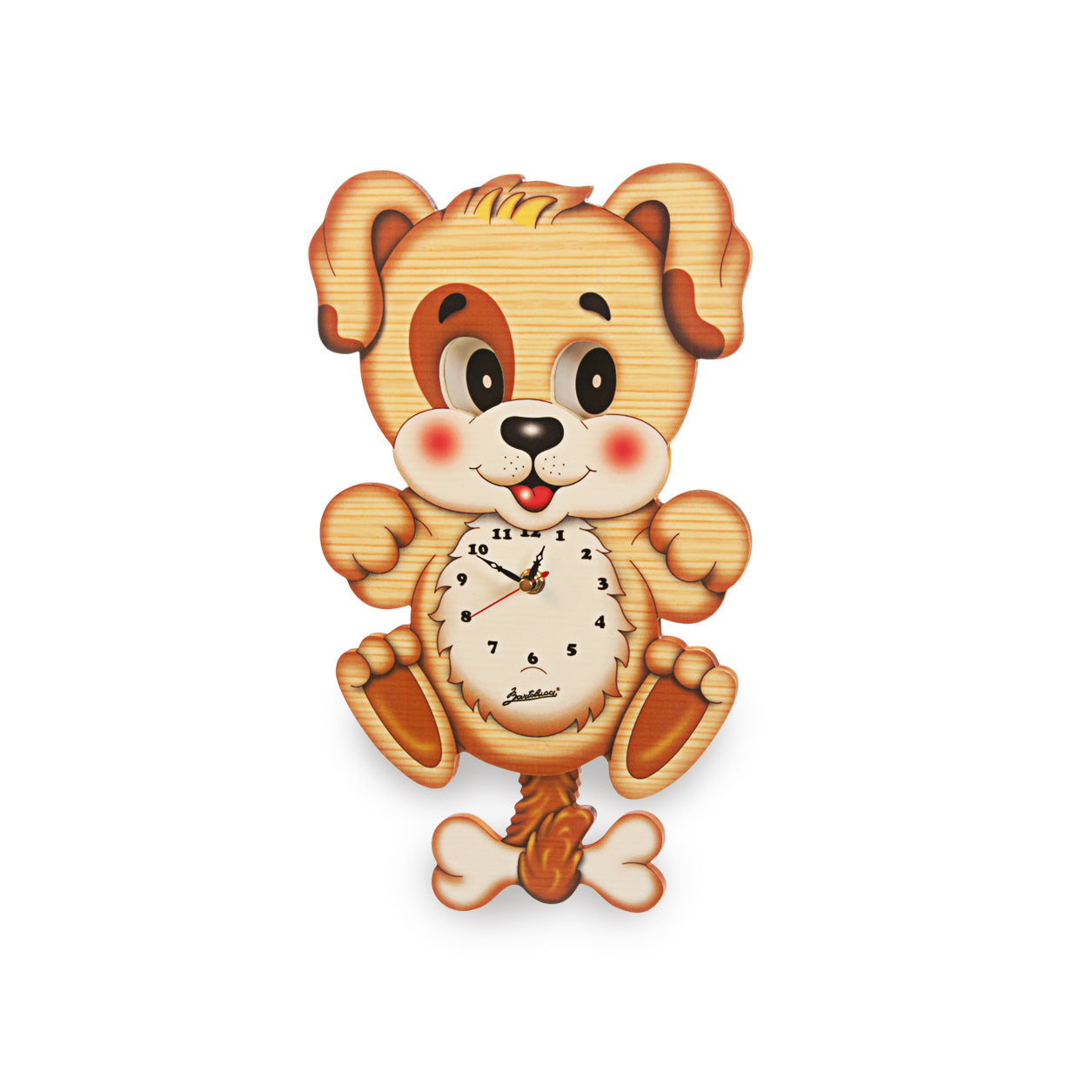 Orologio da parete con movimento occhi - Cane