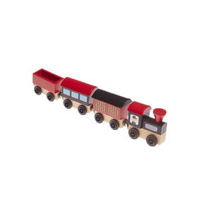 Treno magnetizzato - Giocattolo in legno