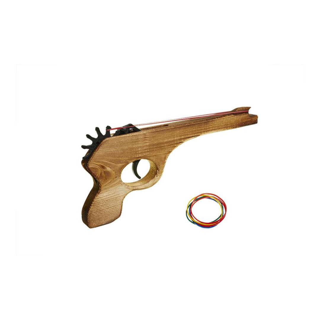 Pistola giocattolo in legno