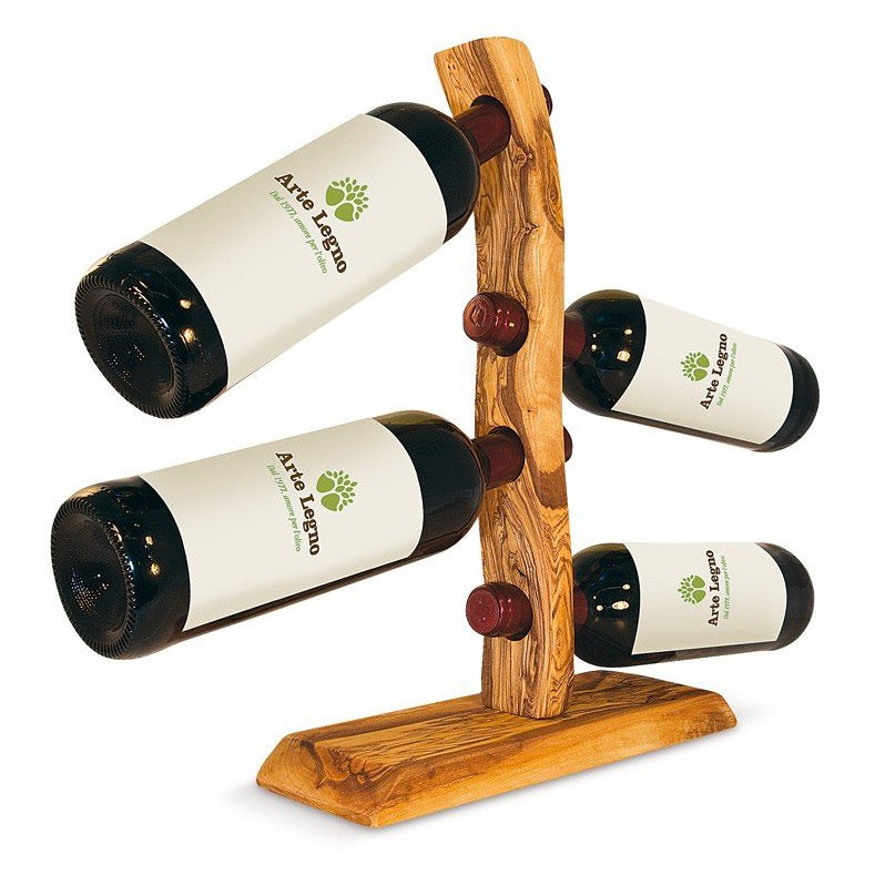 Porta bottiglia a 4 bottiglie