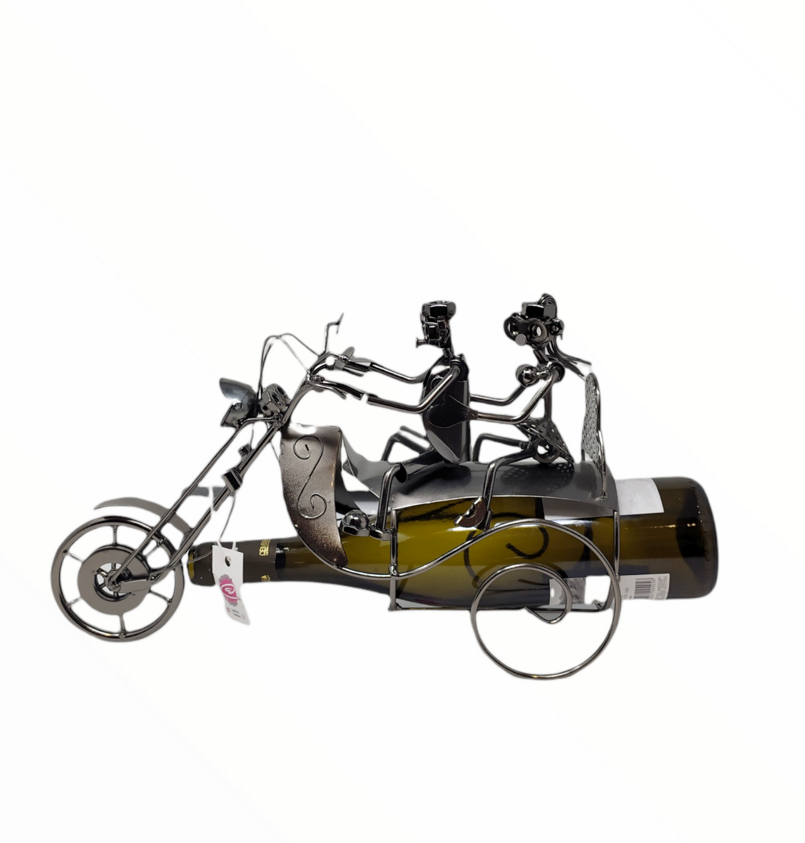 Portabottiglie - Coppia su Motocicletta