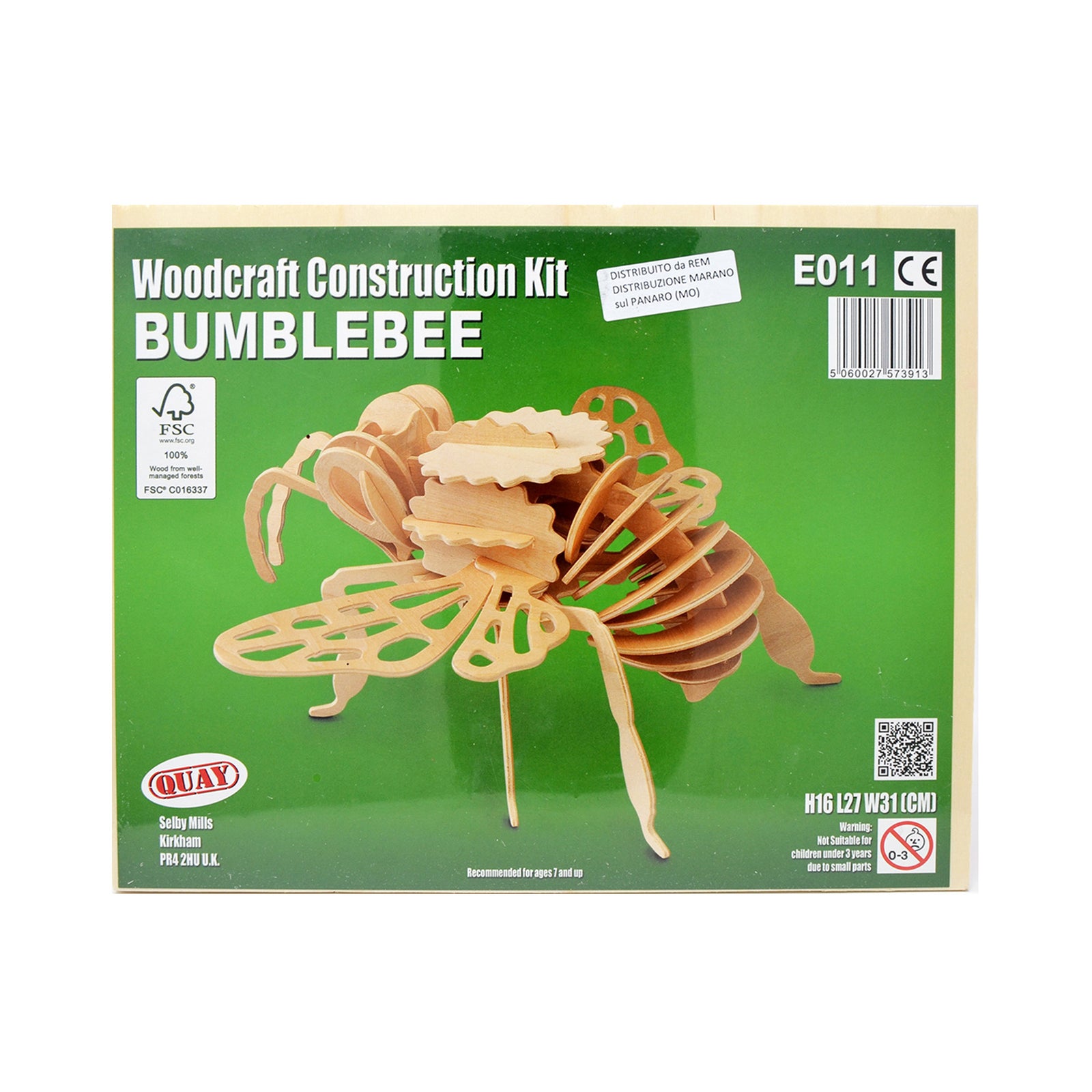 Puzzle tridimensionali in legno - Bombolone