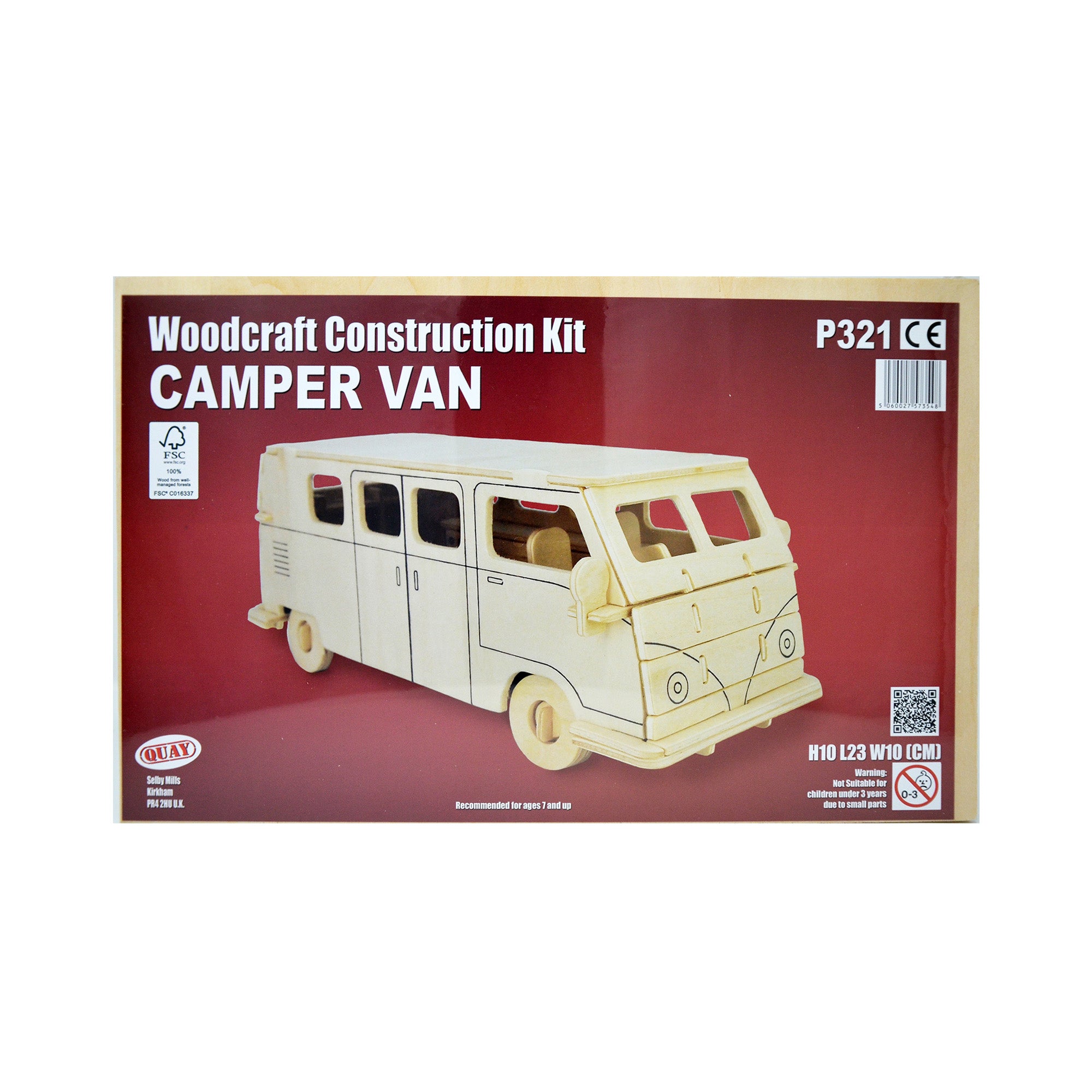 Puzzle tridimensionali in legno - Camper Van