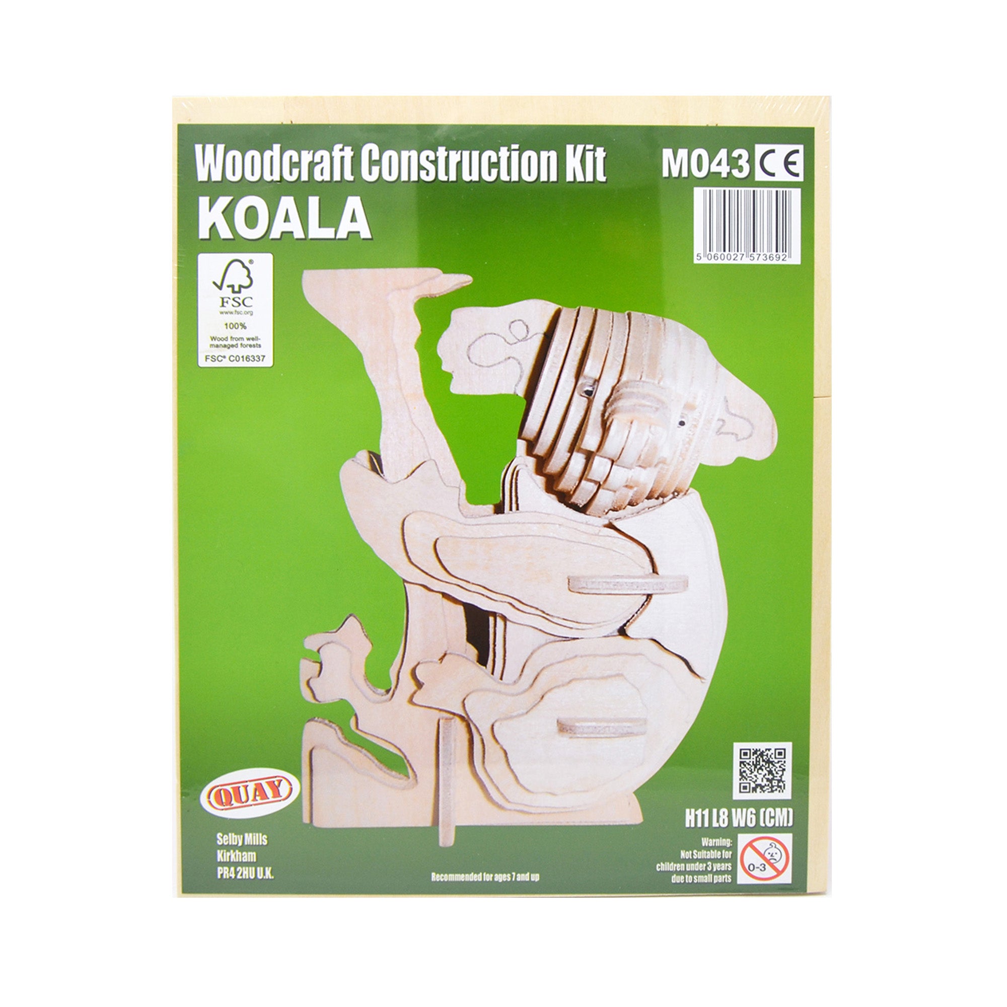 Puzzle tridimensionali in legno - Koala