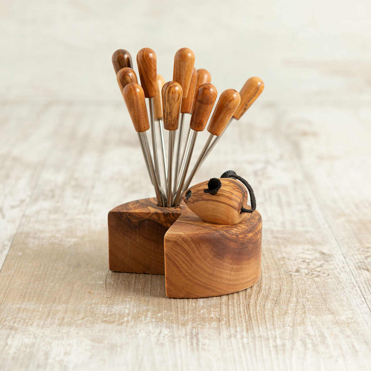 Topo con forchettine